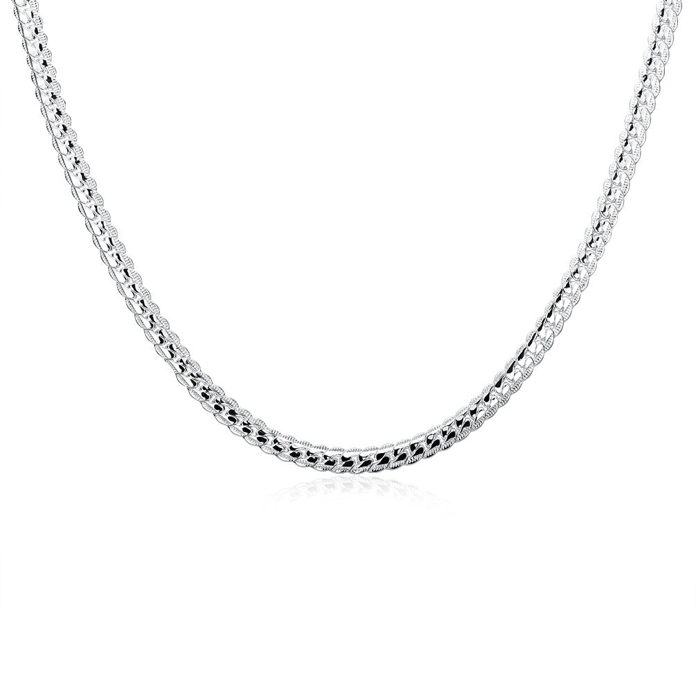Brass With Plated Fashion Jewelry Necklace