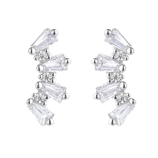 925 Sterling Silver Screwed Earrings