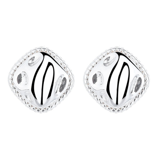 925 Sterling Silver Screw Back Stud Earrings