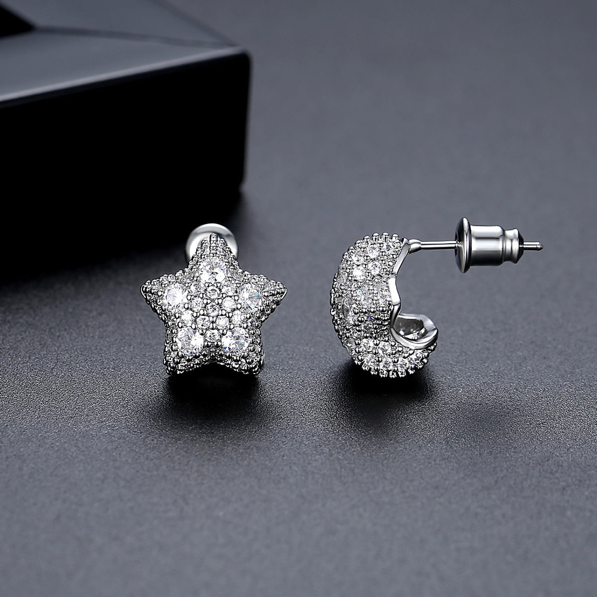 Copper With Plated Fashion Jewelry Earrings