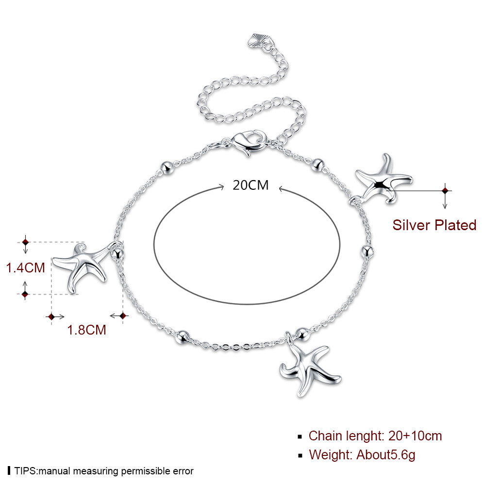 Brass With Plated Fashion Jewelry Anklet