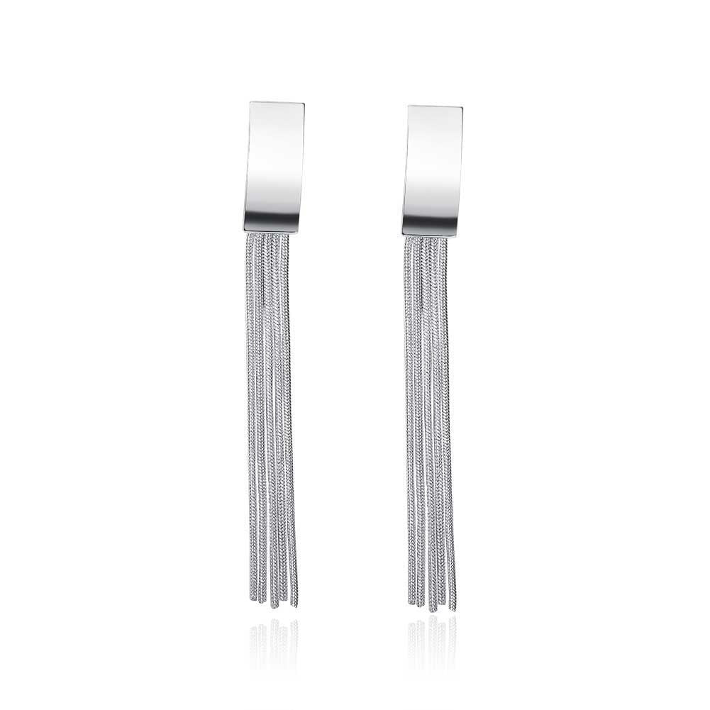 Brass With Plated Fashion Jewelry Earrings