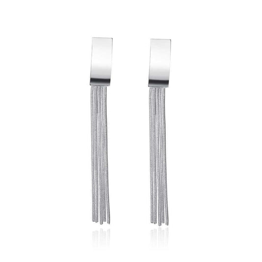 Brass With Plated Fashion Jewelry Earrings