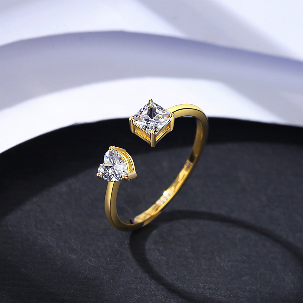 925 Sterling Silver Ring Fashion Jewelry Gift for Women Girls