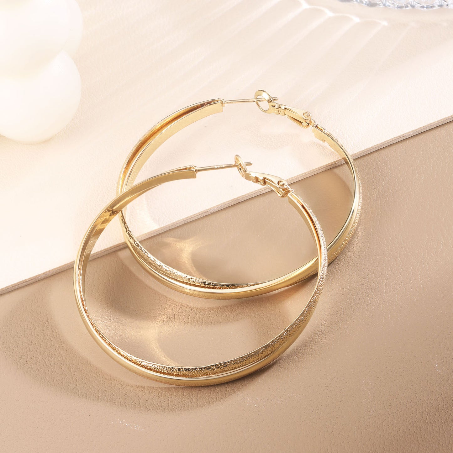 Brass With Plated Fashion Jewelry Earrings