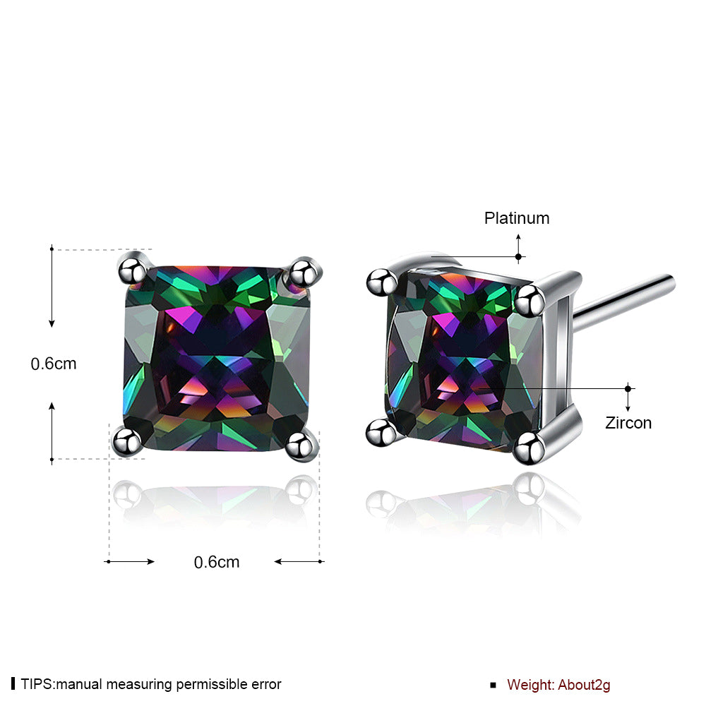 Brass With Plated Fashion Jewelry Earrings