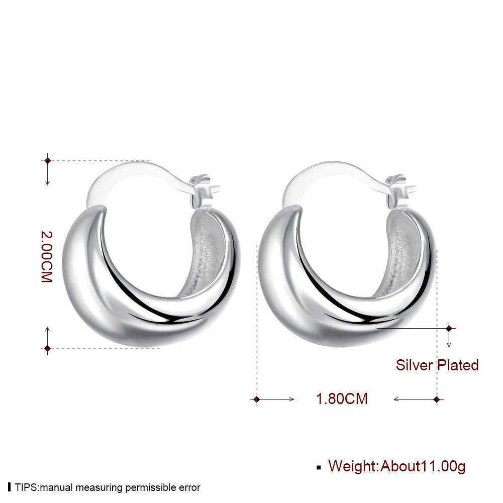 Brass With Plated Fashion Jewelry Earrings