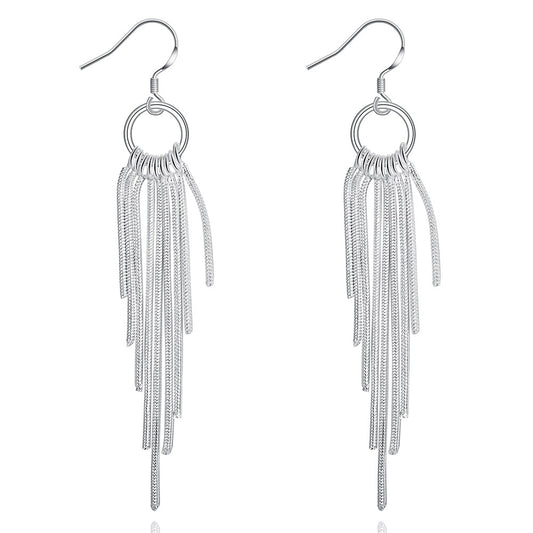 Brass With Plated Fashion Jewelry Earrings