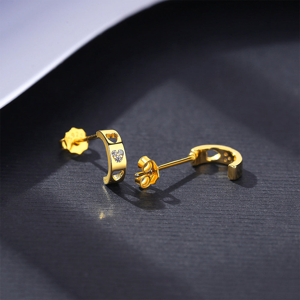 925 Sterling Silver Earrings Fashion Jewelry Gift for Women Girls