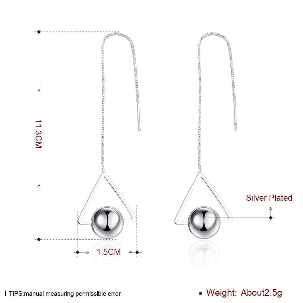 Brass With Plated Fashion Jewelry Earrings