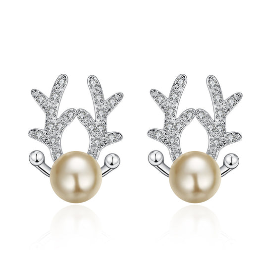 Brass With Plated Fashion Jewelry Earrings