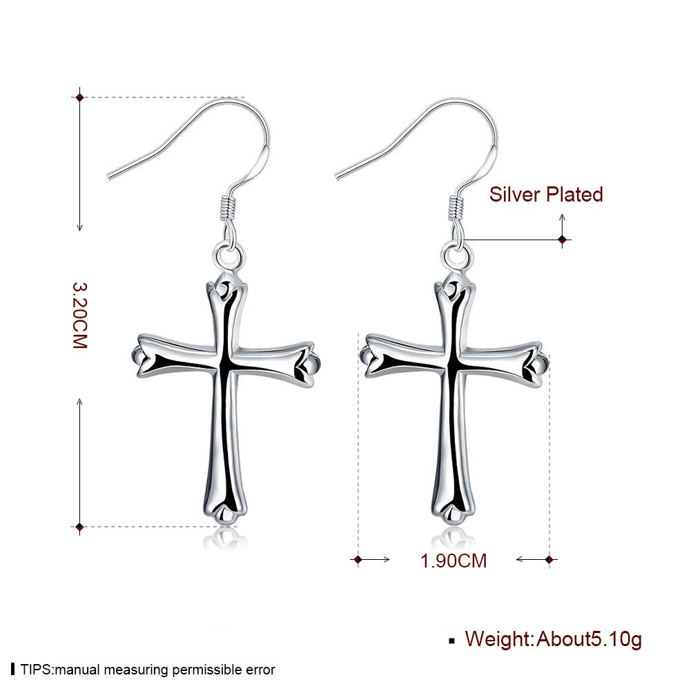 Brass With Plated Fashion Jewelry Earrings