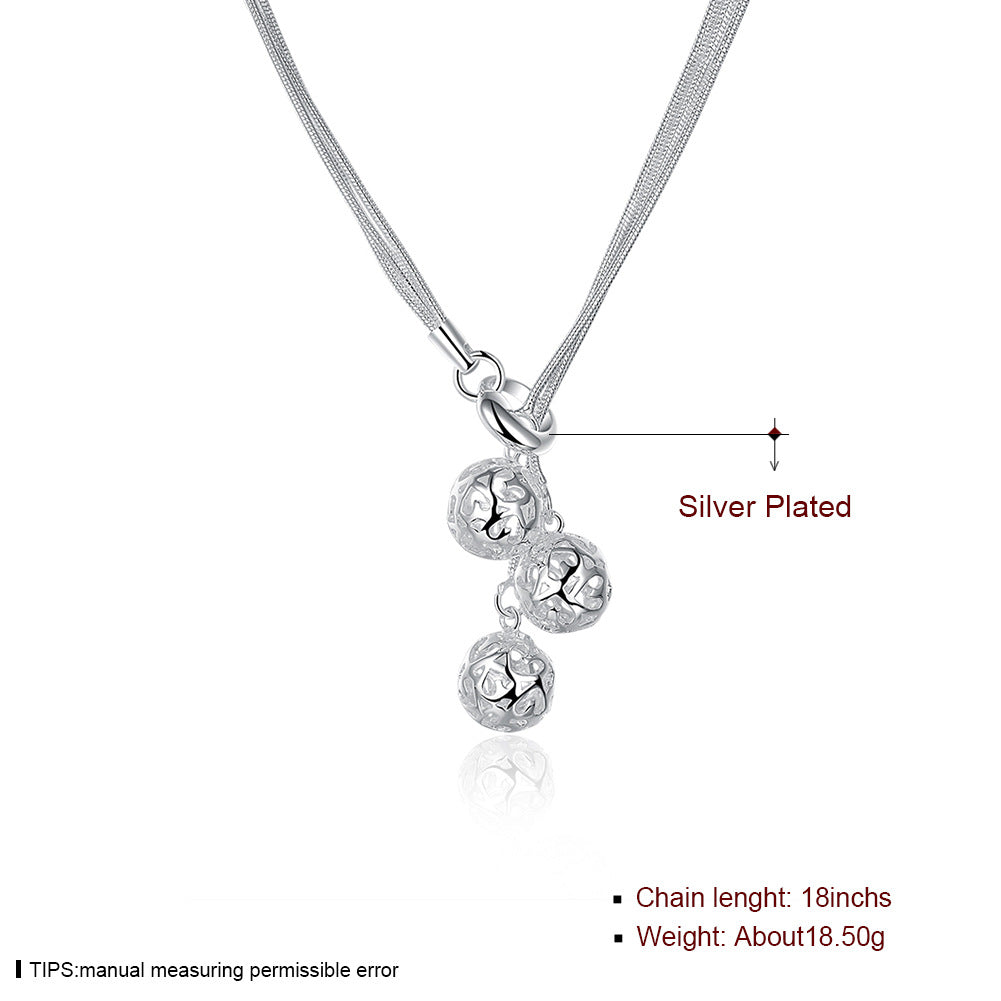 Brass With Plated Fashion Jewelry Necklace