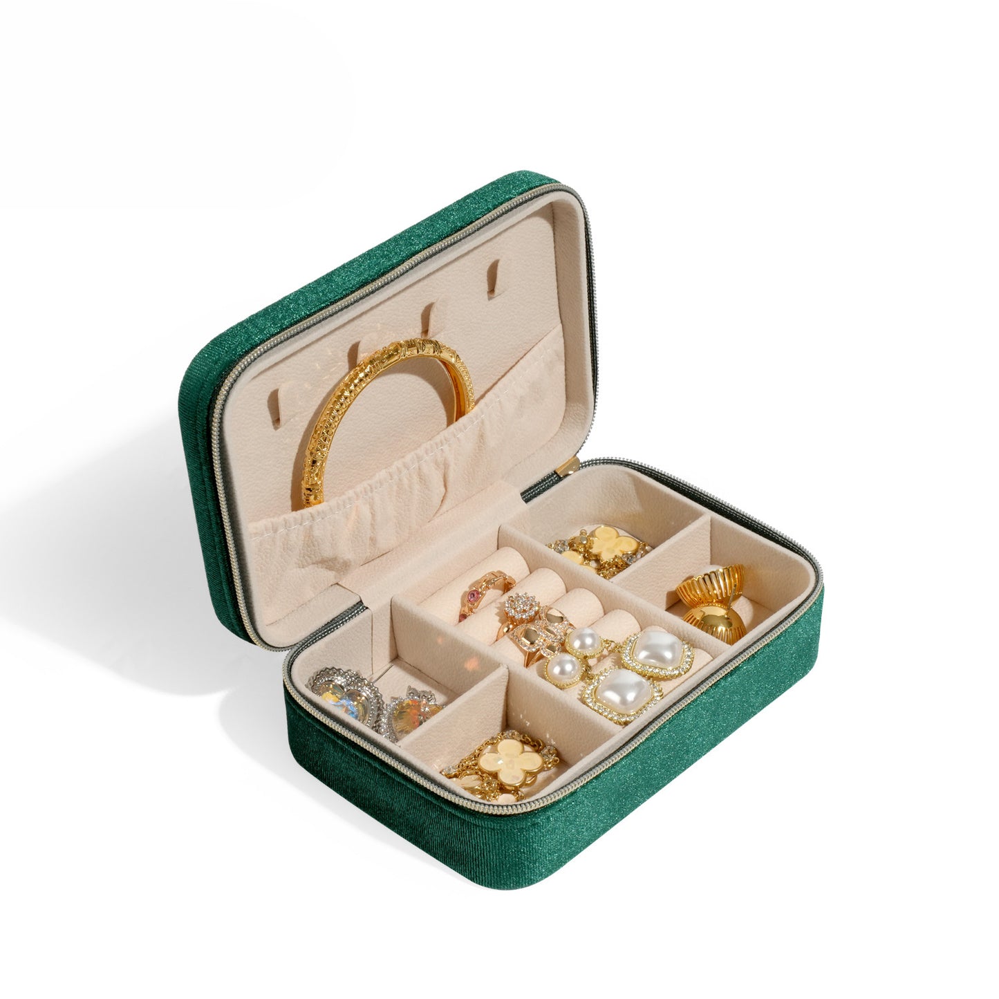 Portable Storage Case for Jewelry and Small Accessories