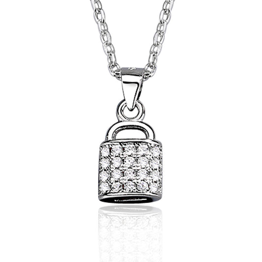 925 Sterling Silver Fashion Pendant Necklace