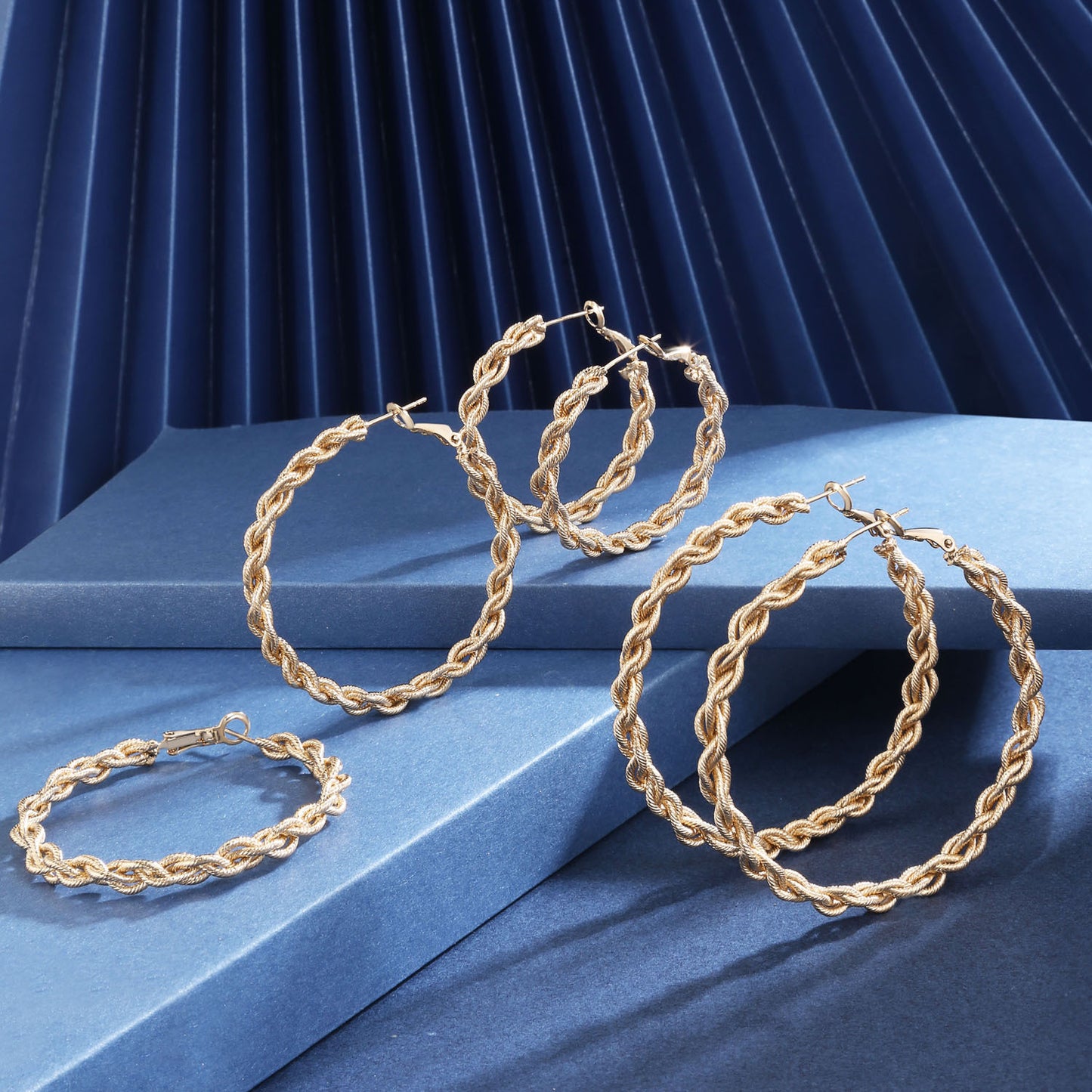 Brass With Plated Fashion Jewelry Earrings