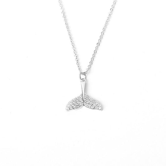 925 Sterling Silver Fashion Mermaid Necklace