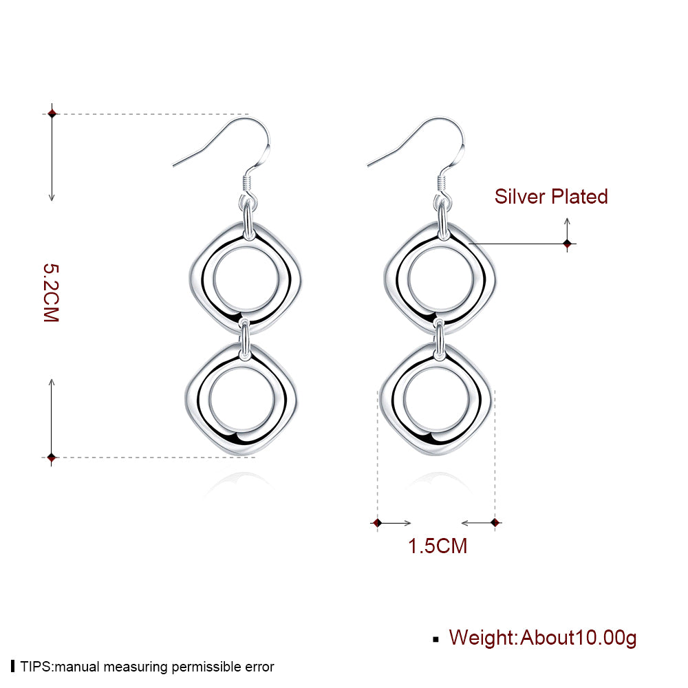 Brass With Plated Fashion Jewelry Earrings