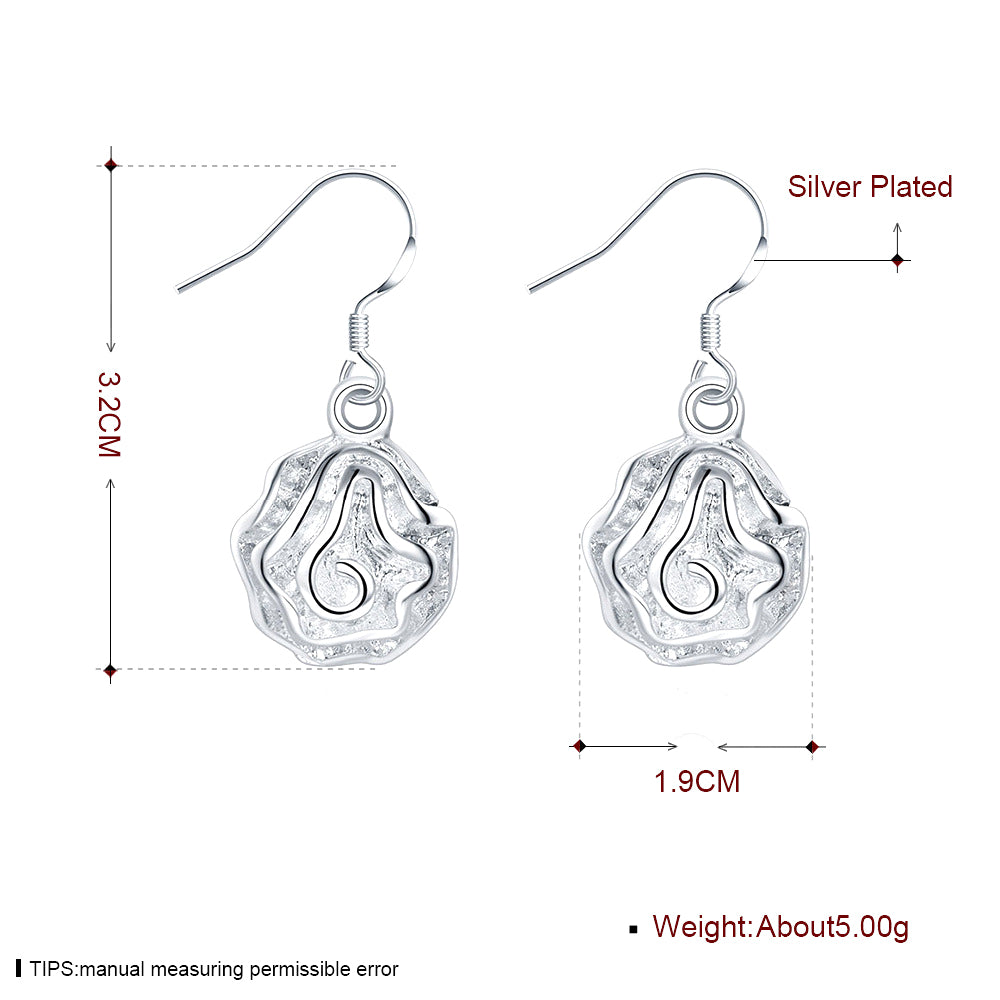 Brass With Plated Fashion Jewelry Earrings