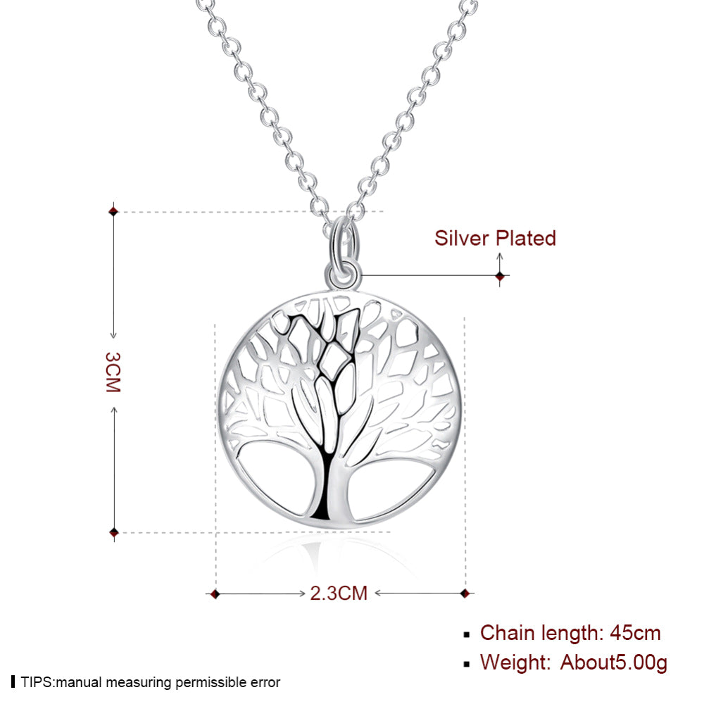 Brass With Plated Fashion Jewelry Necklace