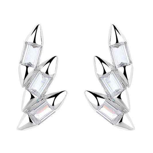 925 Sterling Silver Screwed Earrings