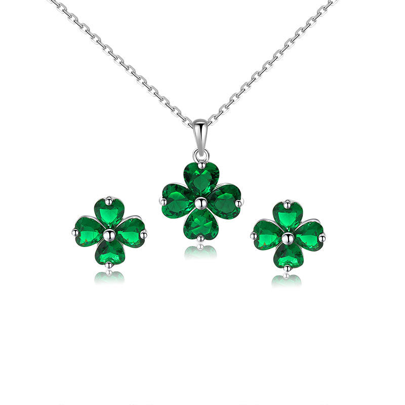 925 Sterling Silver Fashion Lucky Necklace