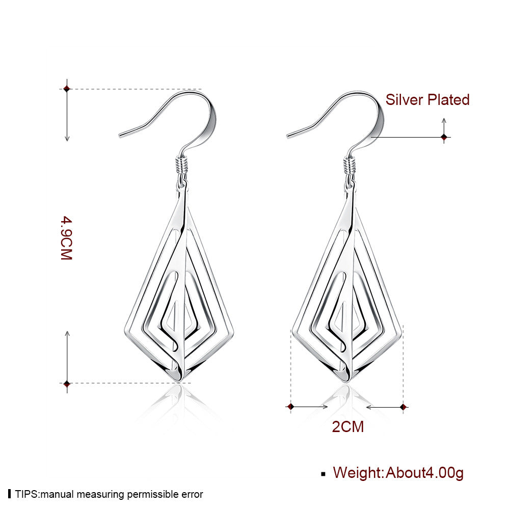 Brass With Plated Fashion Jewelry Earrings