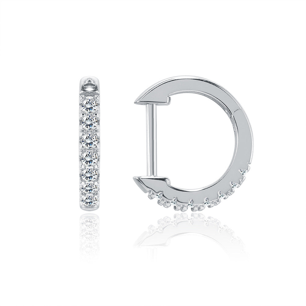 Brass With Plated Fashion Jewelry Earrings