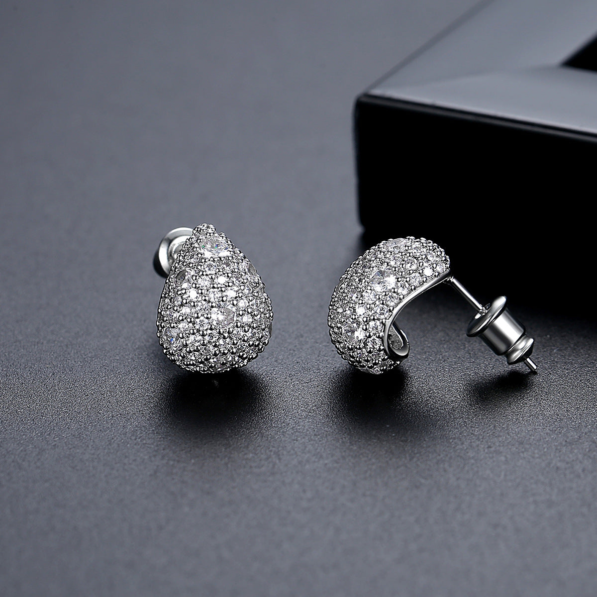 Copper With Plated Fashion Jewelry Earrings