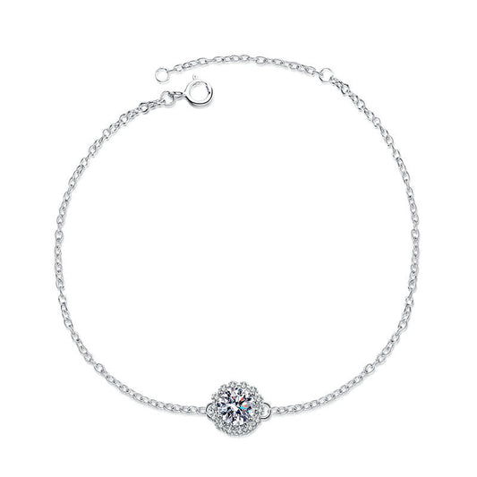 925 Sterling Silver Fashion Zircon Bracelet