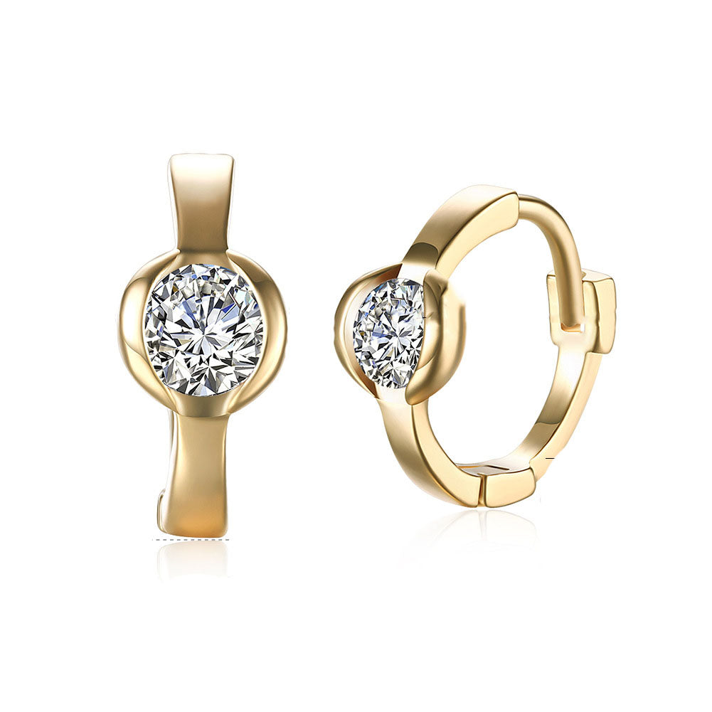 Brass With Plated Fashion Jewelry Earrings