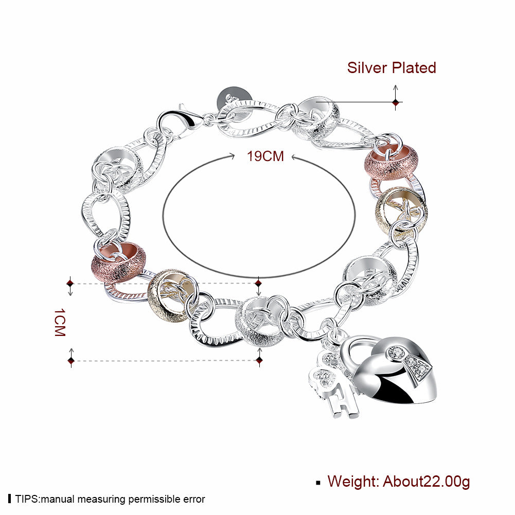 Brass With Plated Fashion Jewelry Bracelet