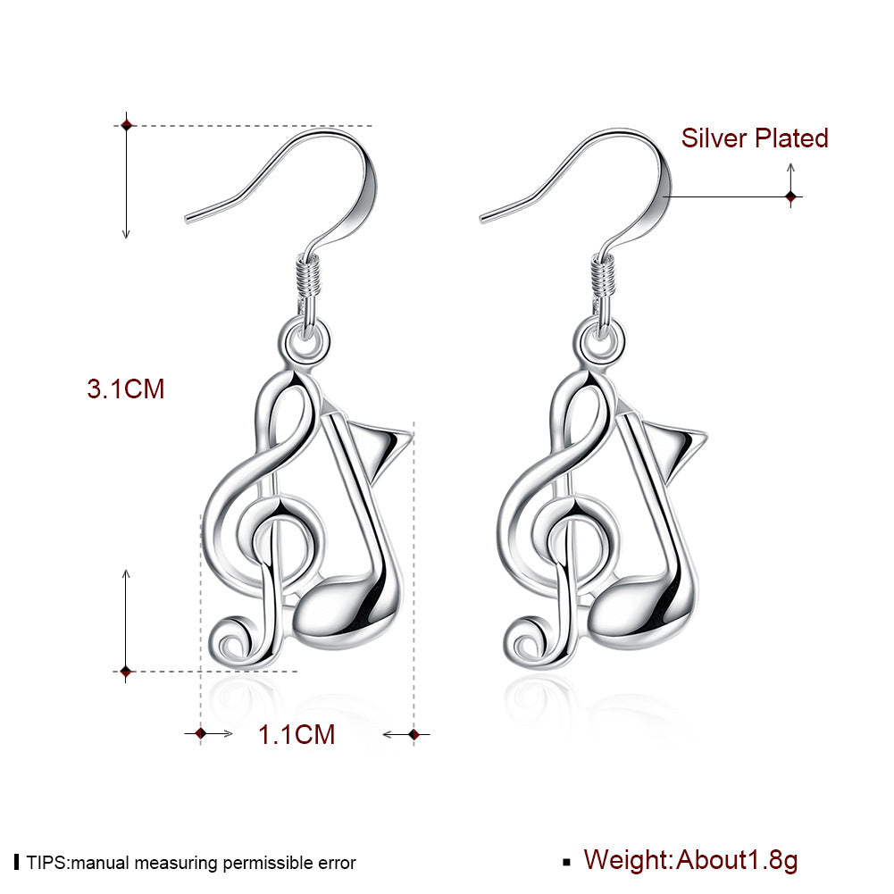 Brass With Plated Fashion Jewelry Earrings