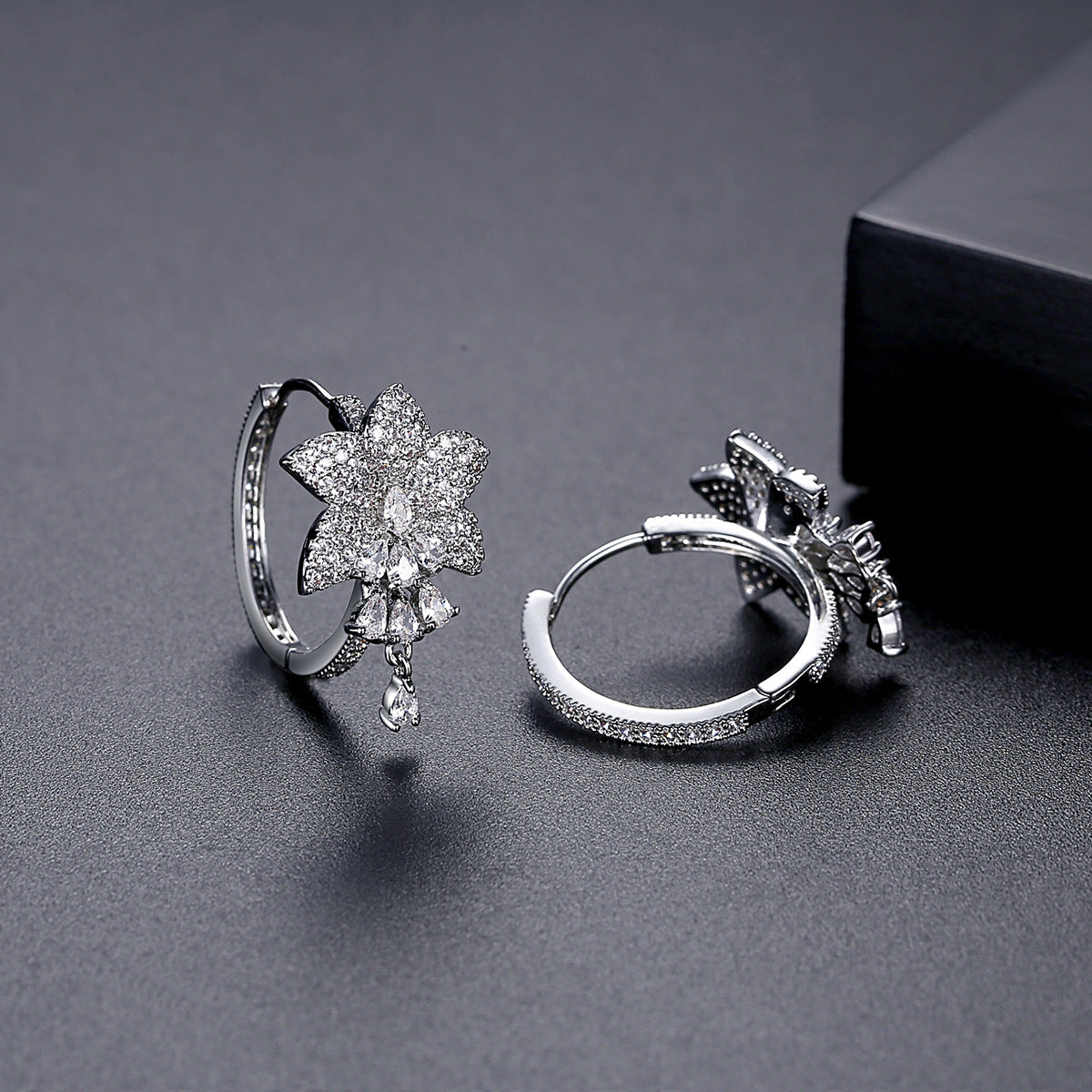 Copper With Plated Fashion Jewelry Earrings