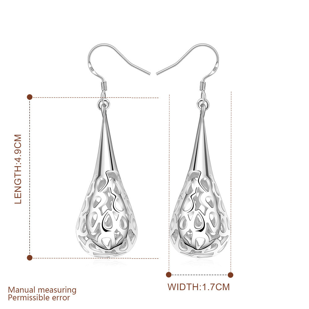 Brass With Plated Fashion Jewelry Earrings