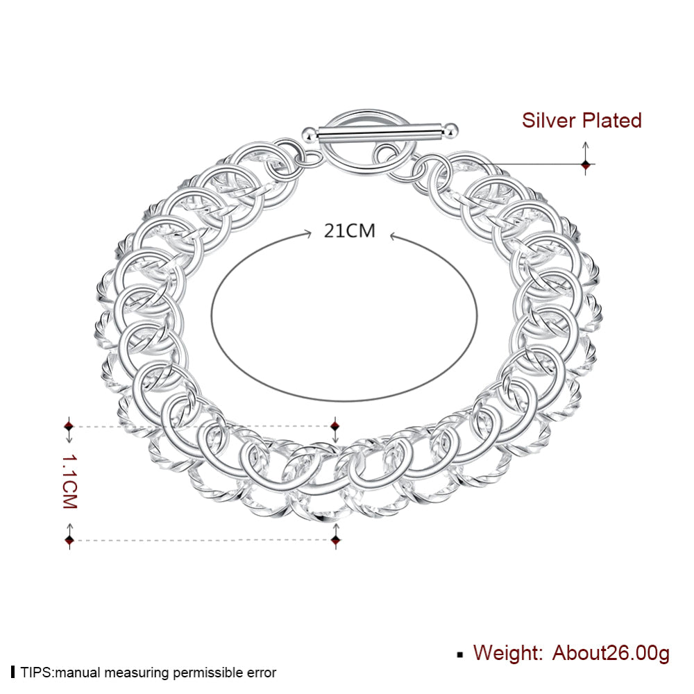 Brass With Plated Fashion Jewelry Bracelet