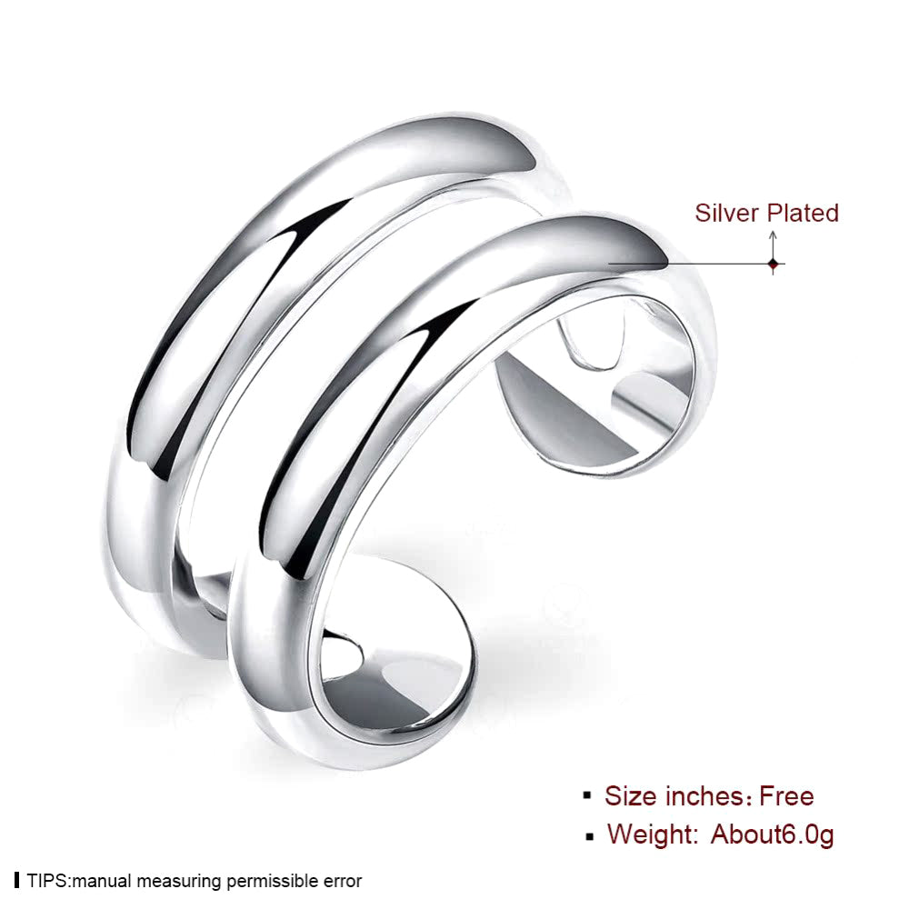 Copper With Plated Fashion Ring