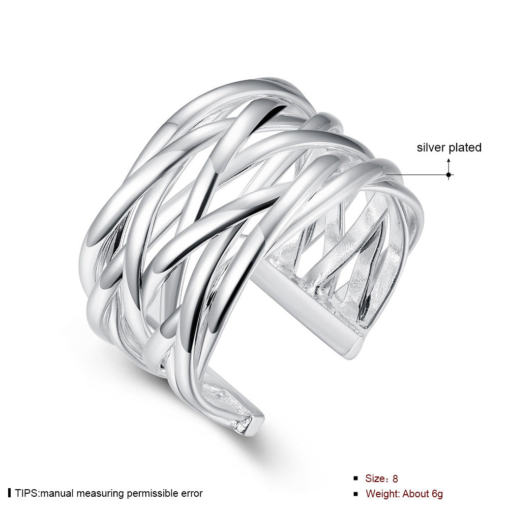 Copper With Plated Fashion Ring