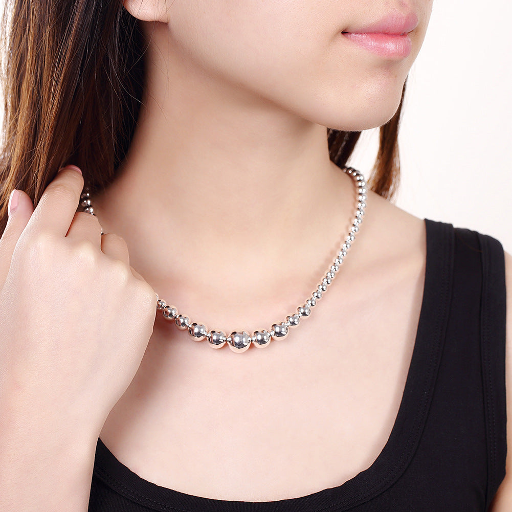 Brass With Plated Fashion Jewelry Necklace