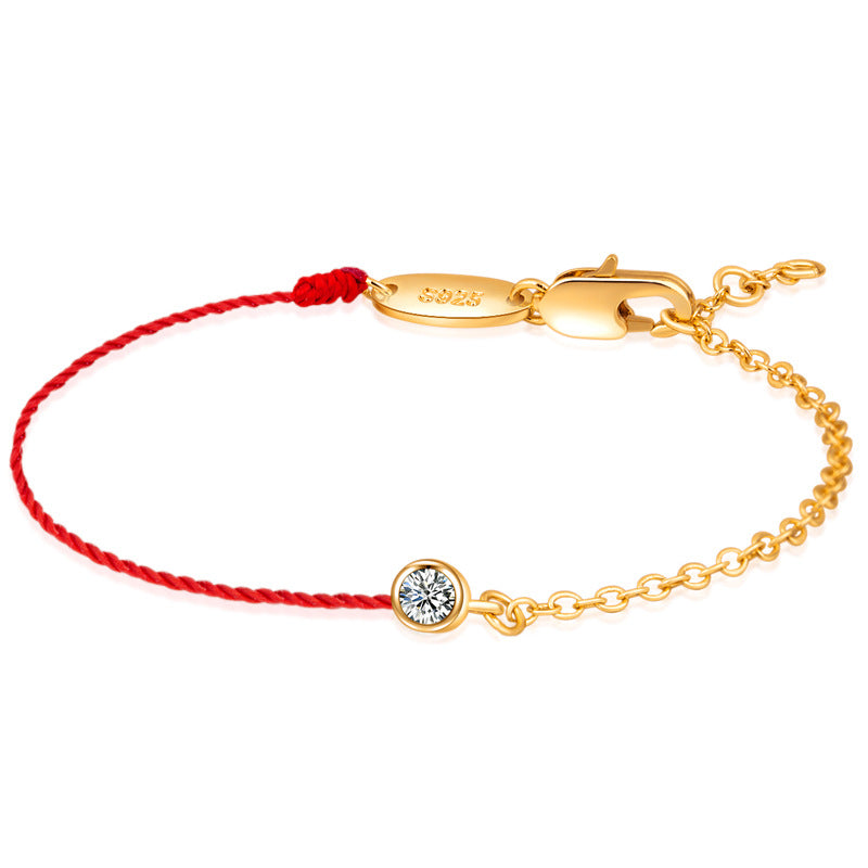 925 Sterling Silver Fashion Lucky Bracelet