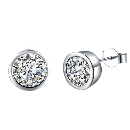 Brass With Plated Fashion Jewelry Earrings