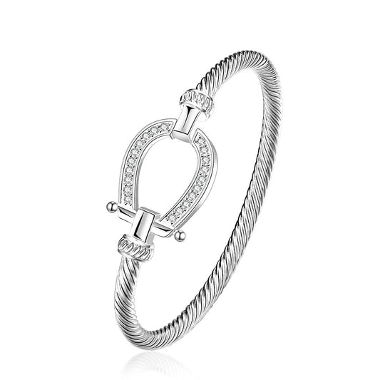 Brass With Plated Fashion Jewelry Bracelet