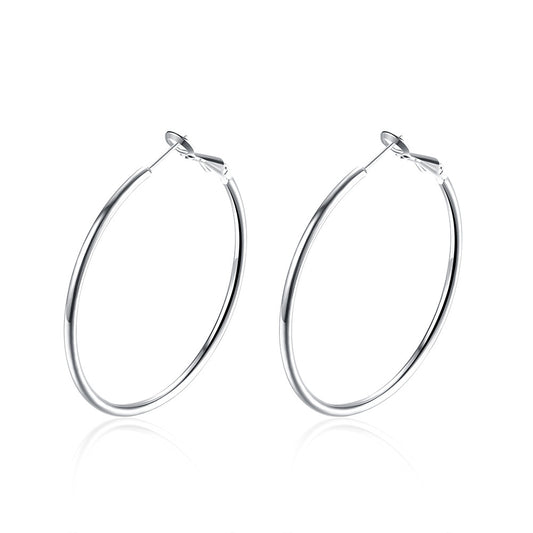 Brass With Plated Fashion Jewelry Earrings