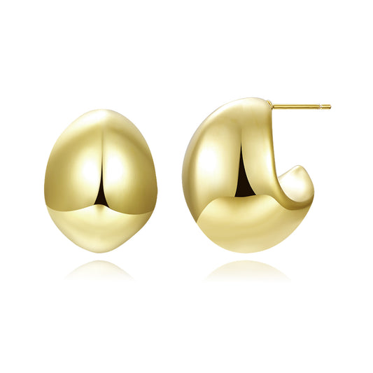 Brass With Plated Fashion Jewelry Earrings
