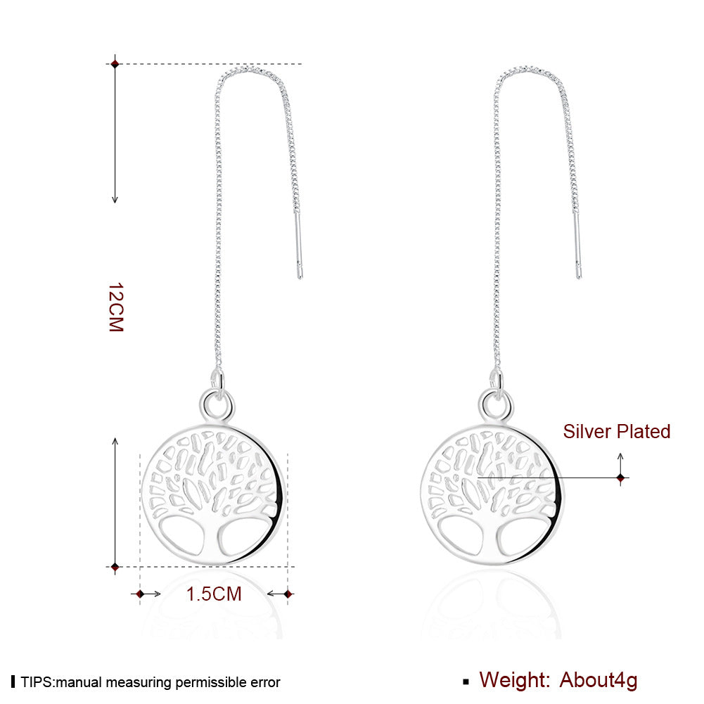 Brass With Plated Fashion Jewelry Earrings