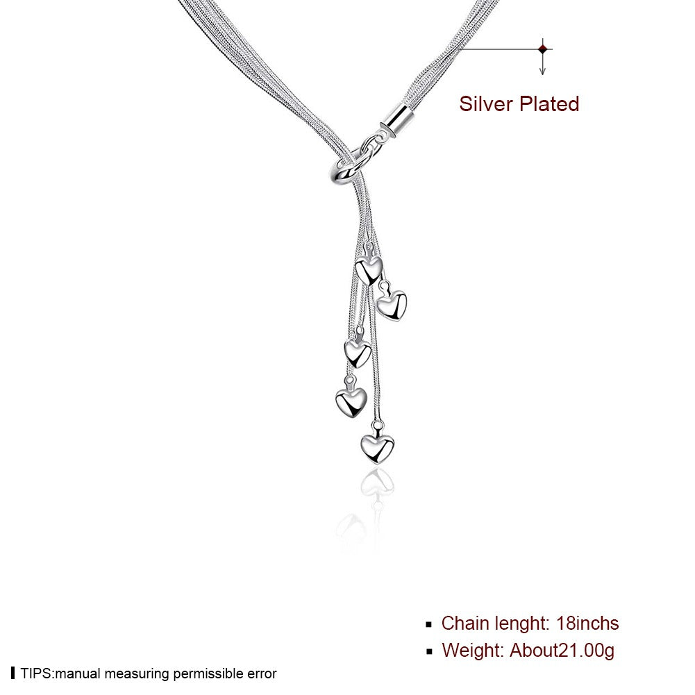 Brass With Plated Fashion Jewelry Necklace