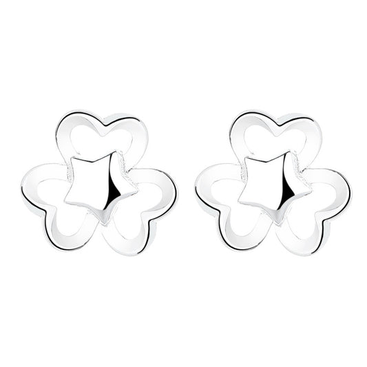 925 Sterling Silver Screw Back Stud Earrings