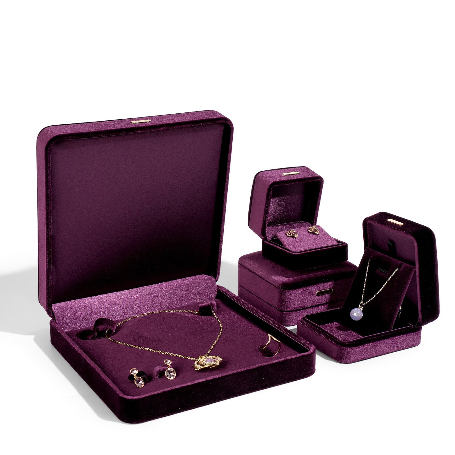 Fashion Velvet Jewelry Box