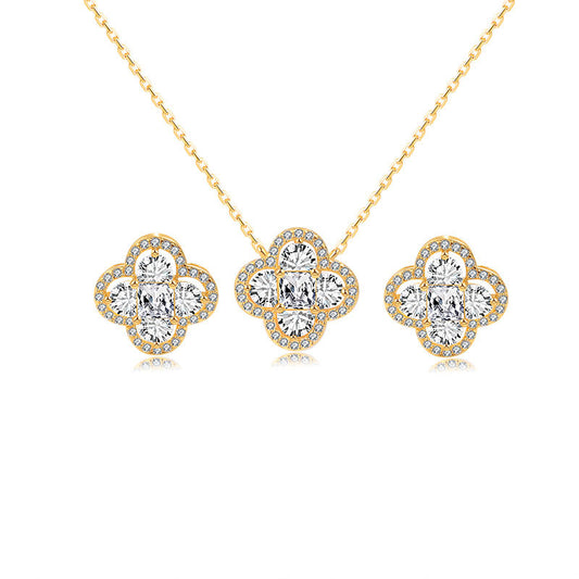 925 Sterling Silver Fashion Lucky Necklace