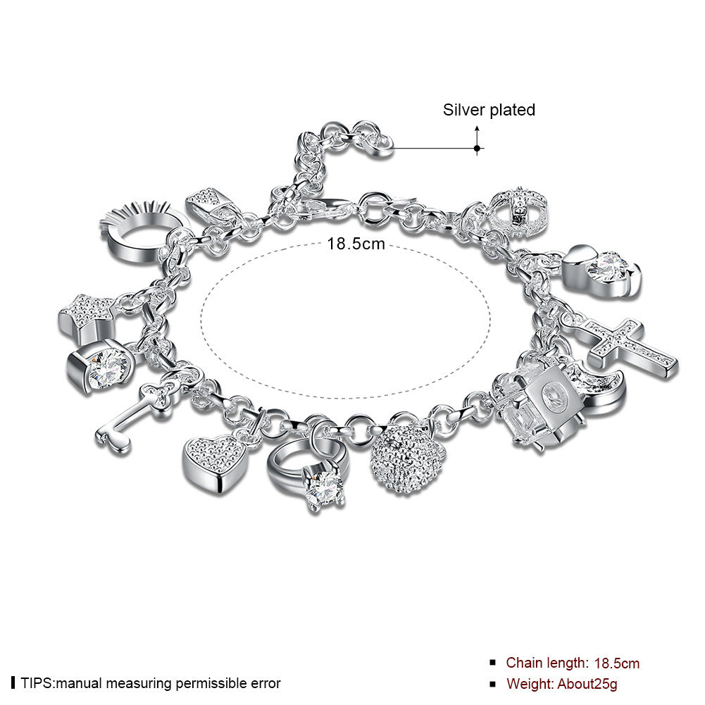 Brass With Plated Fashion Jewelry Bracelet